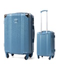 Чемодан RGL 735 Midi синий металик фото, картинка, изображение