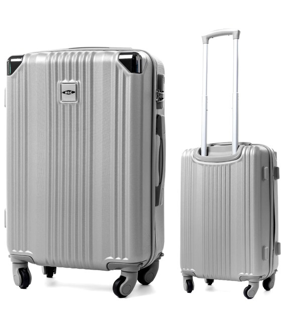 Валіза RGL 735 середня M сіра картинка, зображення, фото