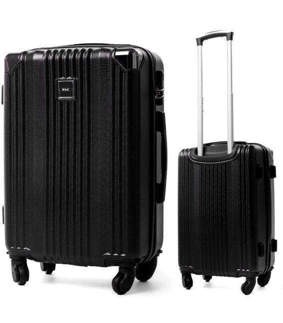 Валіза RGL 735 маленька S чорна - картинка, зображення, фото валізи