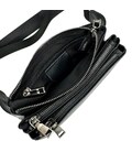 Бананка на несколько отделов в гладкой коже TDING BAG 6800A фото, картинка, изображение