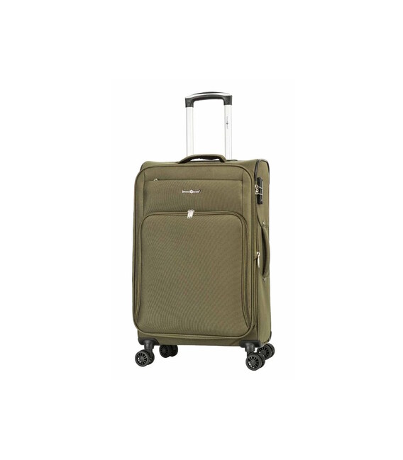 Валіза Snowball 45103 середня M зелена - картинка, зображення, фото валізи