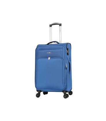 Чемодан Snowball 45103 средний M синий фото, картинка, изображение