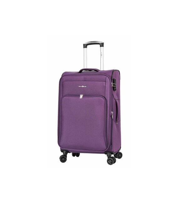Валіза Snowball 45103 велика L фіолетова - картинка, зображення, фото валізи