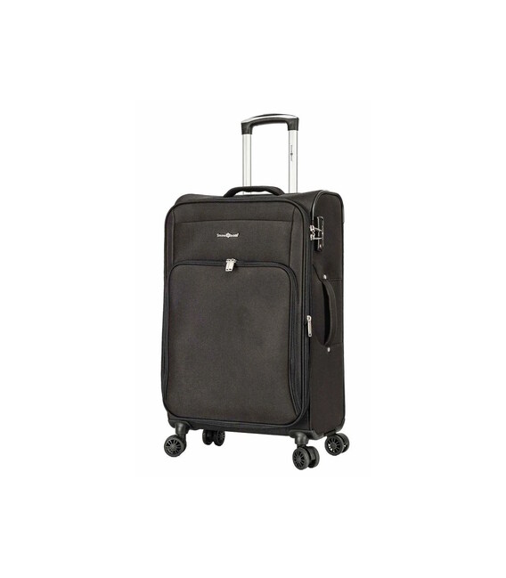 Валіза Snowball 45103 велика L чорна - картинка, зображення, фото валізи