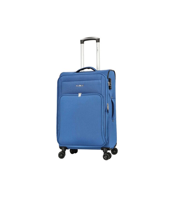 Чемодан Snowball 45103 большой L синий фото, картинка, изображение