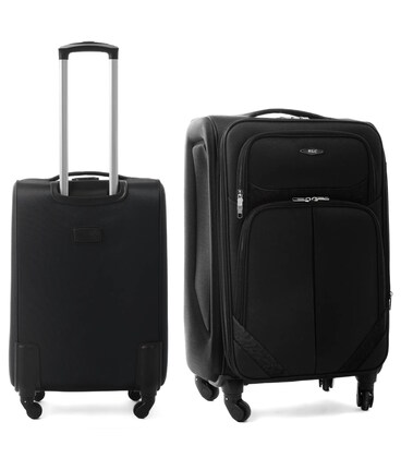 Чемодан RGL S-010 Mini черный 4 колесный фото, картинка, изображение
