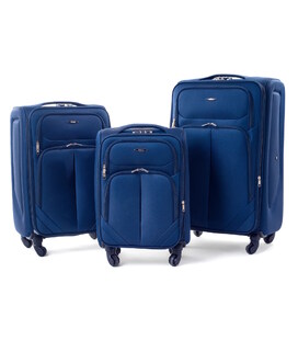 Валіза RGL S-010 маленька S синя 4 колесна - картинка, зображення, фото валізи