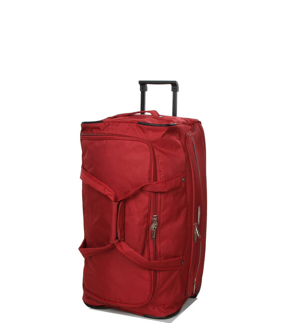 Сумка дорожная на колесах Madisson 21462 красная фото, картинка, изображение