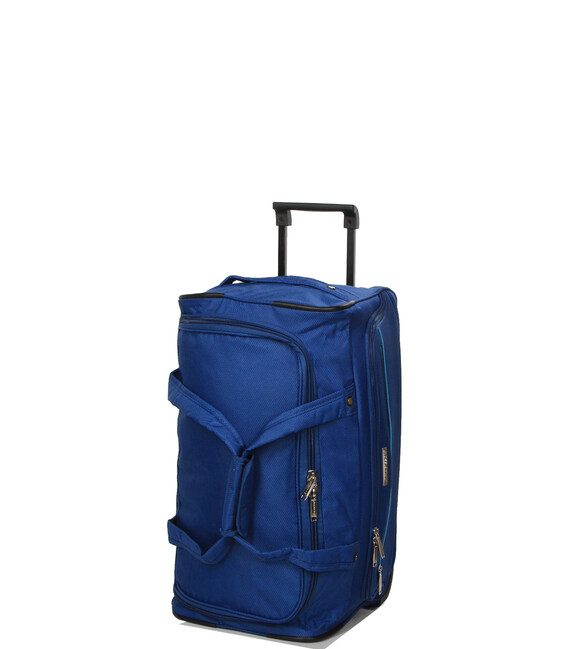 Сумка дорожня на колесах Madisson 21452 синя картинка, зображення, фото