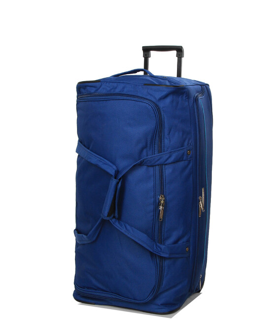 Сумка дорожня на колесах Madisson 21472 синя картинка, зображення, фото