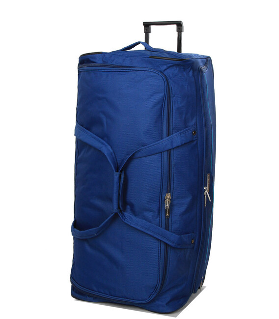 Сумка дорожня на колесах Madisson 21482 синя картинка, зображення, фото