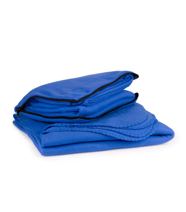 Плед-подушка з флісу Warm, TM Discover синя картинка, зображення, фото