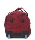 Сумка дорожня на колесах Snowball 37152 бордова картинка, зображення, фото
