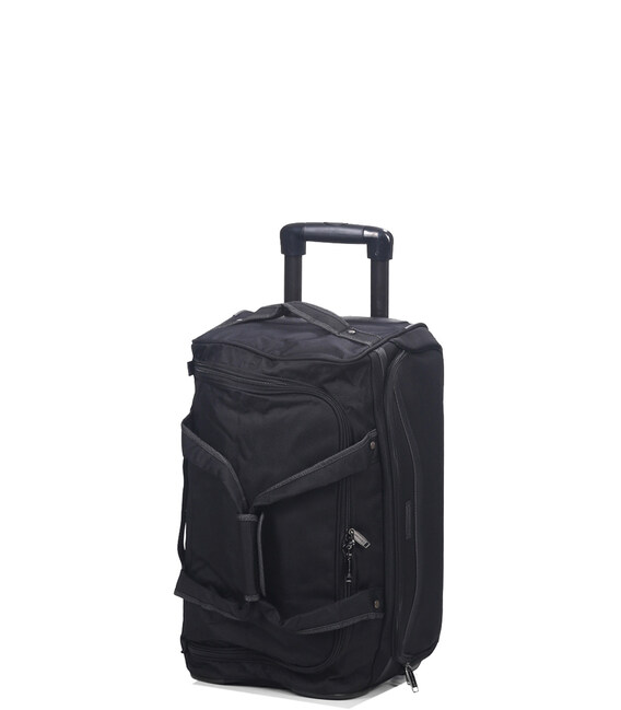 Сумка дорожня на колесах Snowball 37152 чорна картинка, зображення, фото