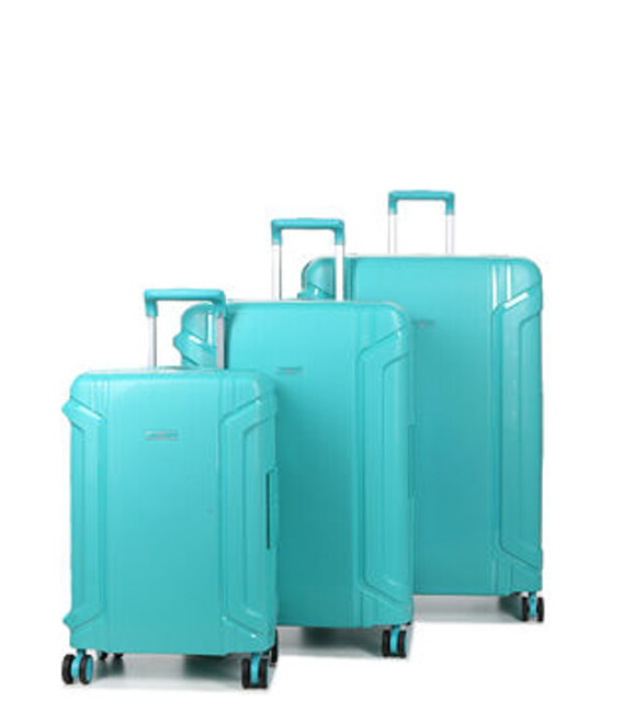 Набор чемоданов Airtex 645 мятный фото, картинка, изображение