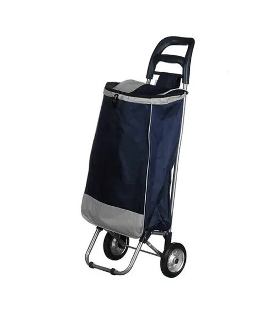 Сумка-тележка кравчучка 94 см с сумкой синяя STENSON МН-2079 фото, картинка, изображение