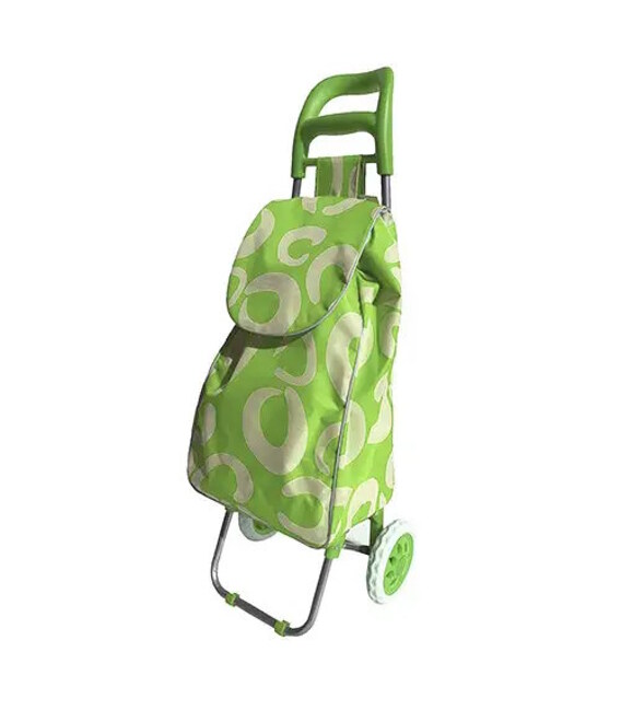 Сумка-візок кравчучка 94 см із сумкою салатова STENSON МН-1900с картинка, зображення, фото