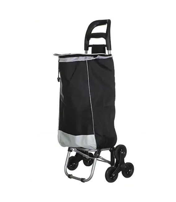 Сумка-тележка кравчучка 95 см с сумкой черная STENSON MH-2786ч фото, картинка, изображение