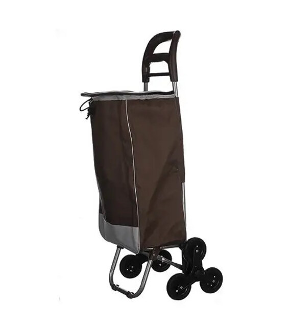 Сумка-візок кравчучка 95 см із сумкою коричнева STENSON МН-2786кор картинка, зображення, фото