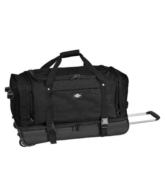 Дорожня сумка на колесах Lee Cooper 41680 чорна картинка, зображення, фото