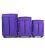 Набор Чемоданов Wings 1706 фиолетовый 4 колесный картинка, изображение, фото