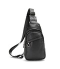 Слінг гладкий шкіряний TIDING BAG 8007A картинка, зображення, фото