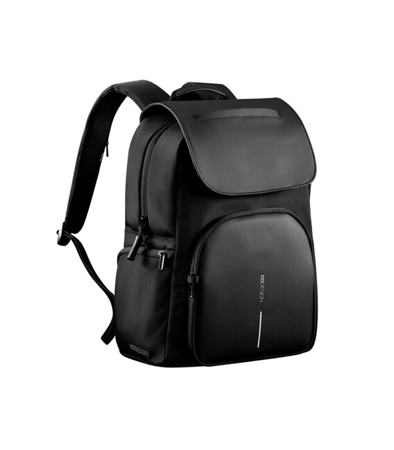 Рюкзак "Soft Daypack" захист від крадіжок, порізів, чорний картинка, зображення, фото