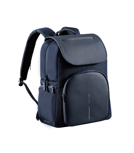 Рюкзак "Soft Daypack" захист від крадіжок, порізів, синій картинка, зображення, фото