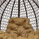 Крісло-кокон Home Rest Everest Коричневий/бежевий картинка, зображення, фото