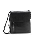 Мессенджер кожаный с клапаном Tiding Bag M56-17195A фото, картинка, изображение