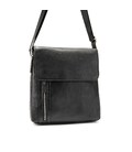 Мессенджер кожаный с клапаном Tiding Bag M56-17195A фото, картинка, изображение
