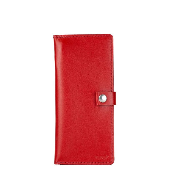 Шкіряне портмоне Medium Purse червоний картинка, зображення, фото