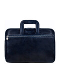 Шкіряна сумка-портфель для ноутбука - Brave New World - синій колір - Time Resistance 5229901 картинка, зображення, фото