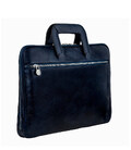 Шкіряна сумка-портфель для ноутбука - Brave New World - синій колір - Time Resistance 5229901 картинка, зображення, фото