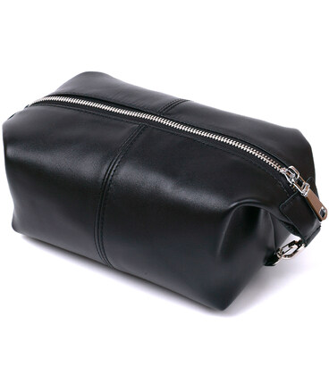 Стильна глянсова косметичка Shvigel 16403 Чорний картинка, зображення, фото