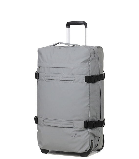 Дорожная сумка на колесах Airtex 853/70 Worldline серая фото, картинка, изображение
