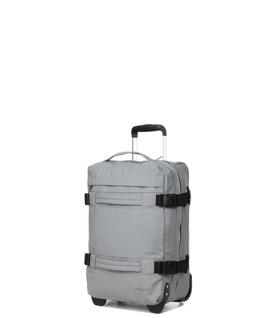 Дорожня сумка на колесах Airtex 853/50 Worldline сіра картинка, зображення, фото