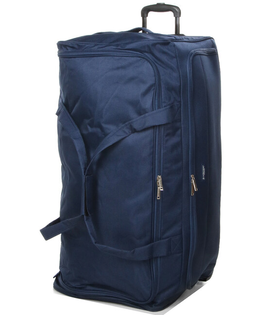Дорожная сумка на колесах Airtex 823 XL синяя фото, картинка, изображение