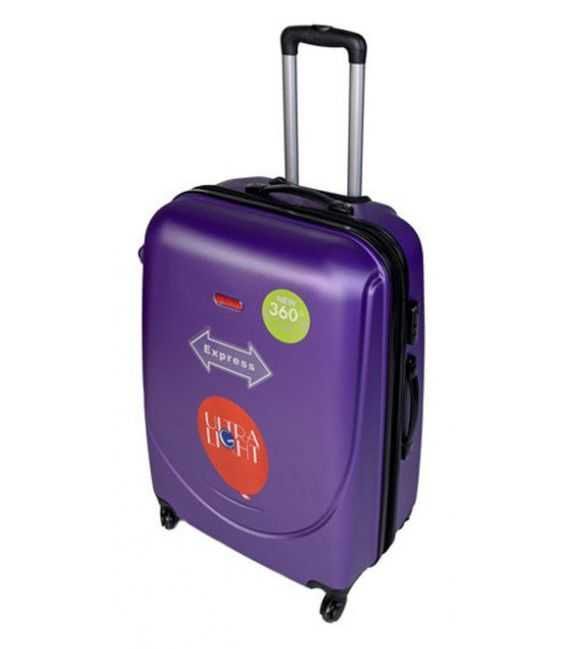 Чемодан Gravitt DS 310 Maxi фиолетовый фото, картинка, изображение