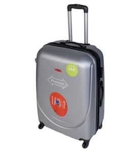 Чемодан Gravitt DS 310 большой L серебристый