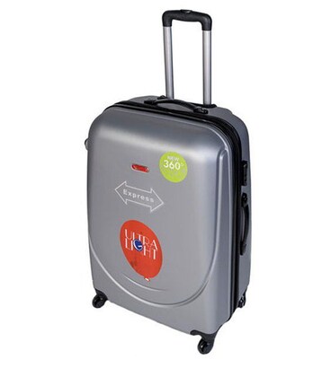 Чемодан Gravitt DS 310 большой L серебристый фото, картинка, изображение