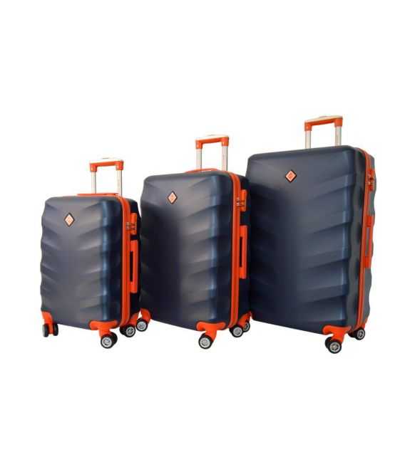 Набір Валіз Bonro Next темно-синій - картинка, зображення, фото валізи