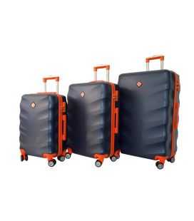 Набор Чемоданов Bonro Next темно-синий фото, картинка, изображение