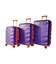 Набір Валіз Bonro Next фіолетовий - картинка, зображення, фото валізи