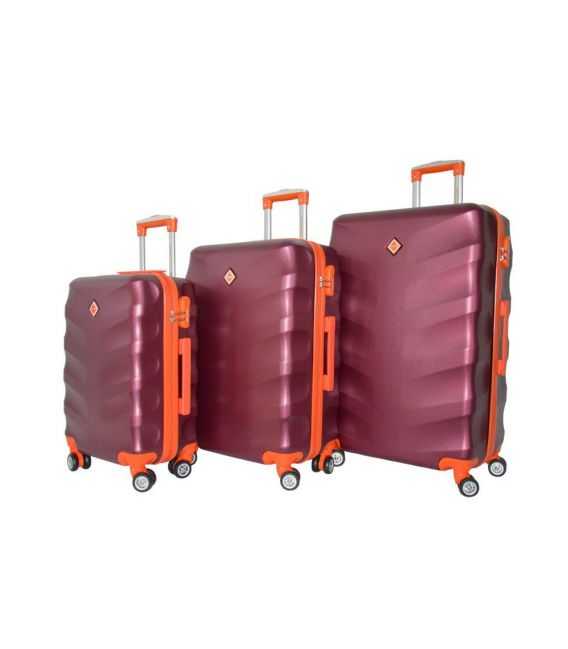 Набір Валіз Bonro Next бордовий - картинка, зображення, фото валізи