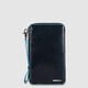 BL SQUARE/Navy Blue Тревеллер на блискавці з відділ. для кред.карт + клатч (14x22,5x2,5) картинка, зображення, фото