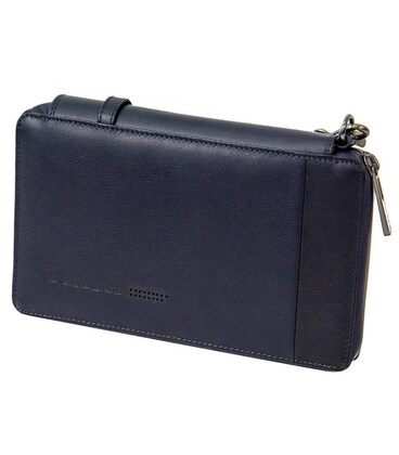 URBAN/Blue Тревеллер на блискавці з відділ. для кред.карт /RFID захист + клатч (14x22,5x2,5) картинка, зображення, фото