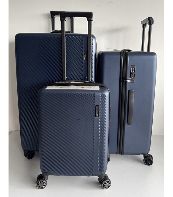 Набор чемоданов Airtex 231 синий фото, картинка, изображение