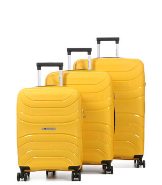 Набір валіз Airtex 288 Worldline жовтий картинка, зображення, фото