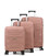 Набір валіз Airtex 288 Worldline рожеве золото картинка, зображення, фото